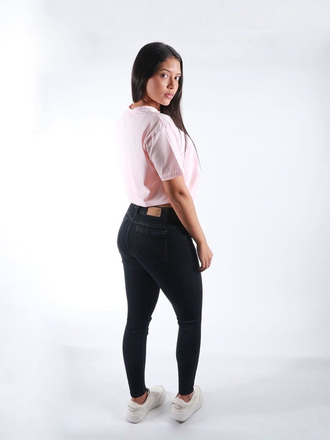 Jean Mujer Lar HIGH Oscuro
