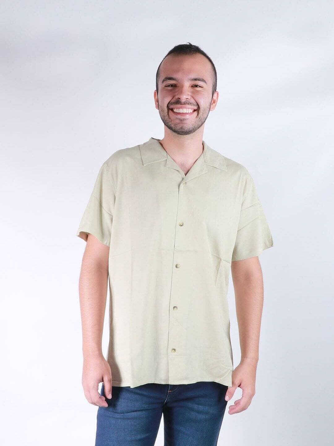 Camisa Verde Lar Hombre