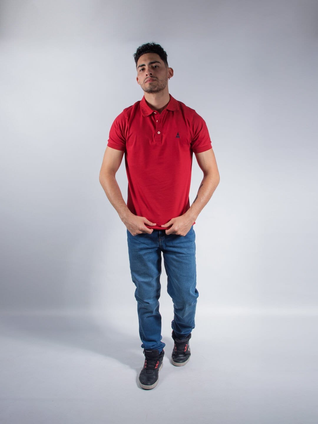 Jean Medio Lar Hombre MED
