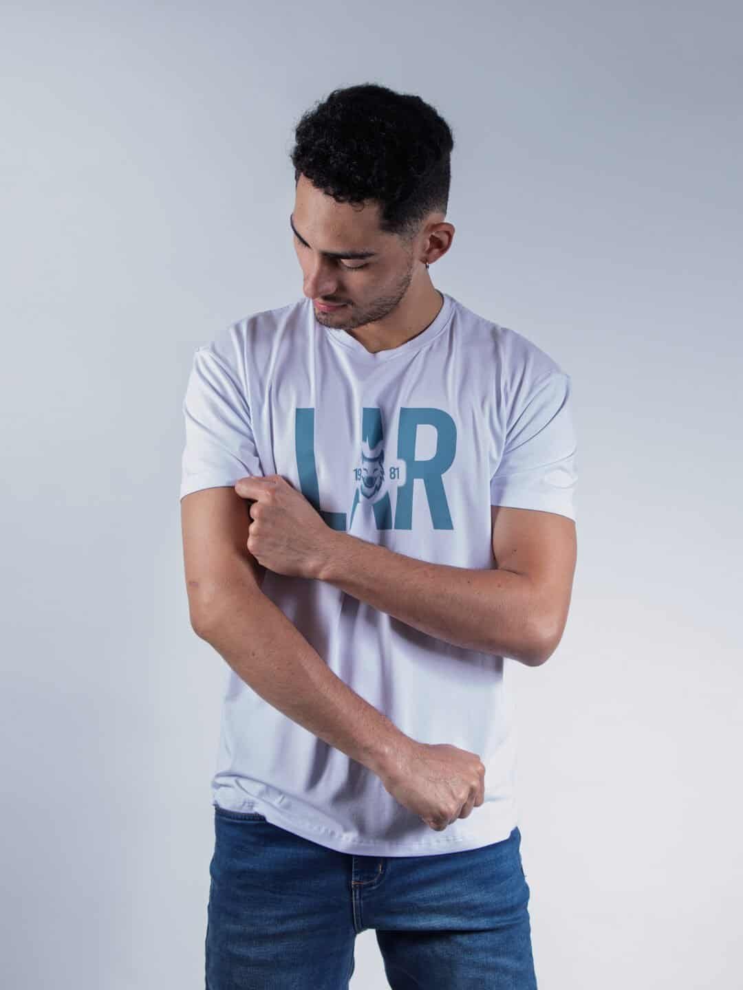 Camiseta Blanca LAR Hombre