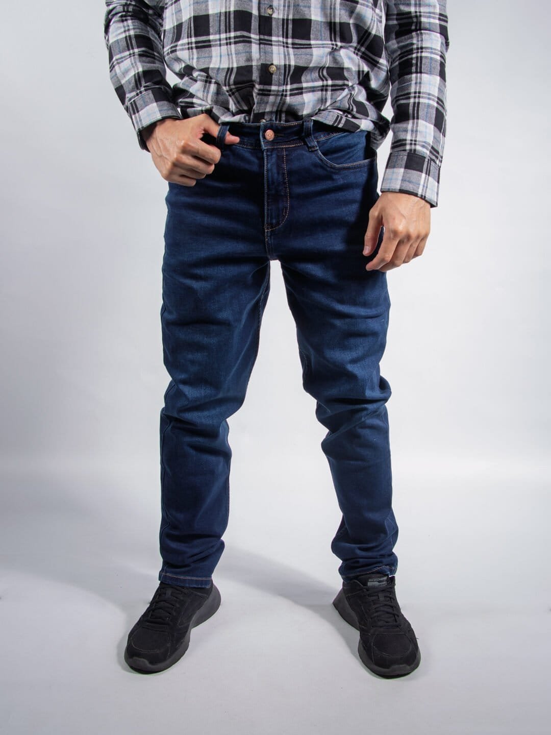Jean Oscuro Med Lar Hombre