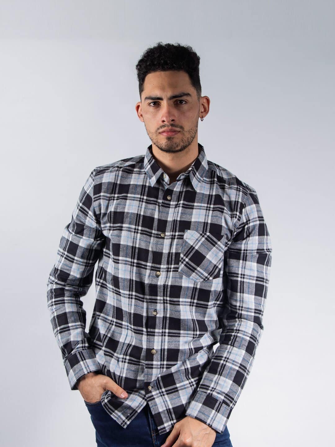 Camisa Leñadora de Cuadros Lar Hombre
