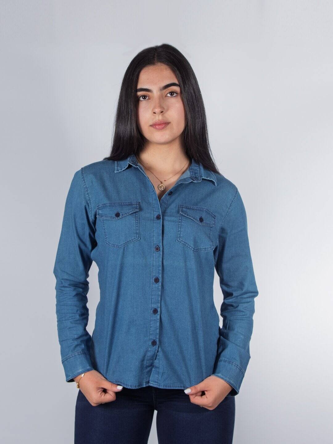 Camisa Clara Med Lar Dama