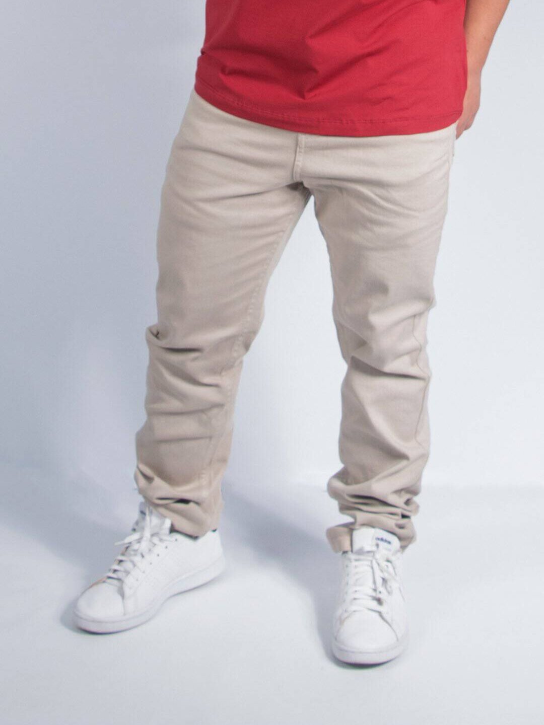 Dril Beige Cinco Bolsillos Hombre Lar Medium