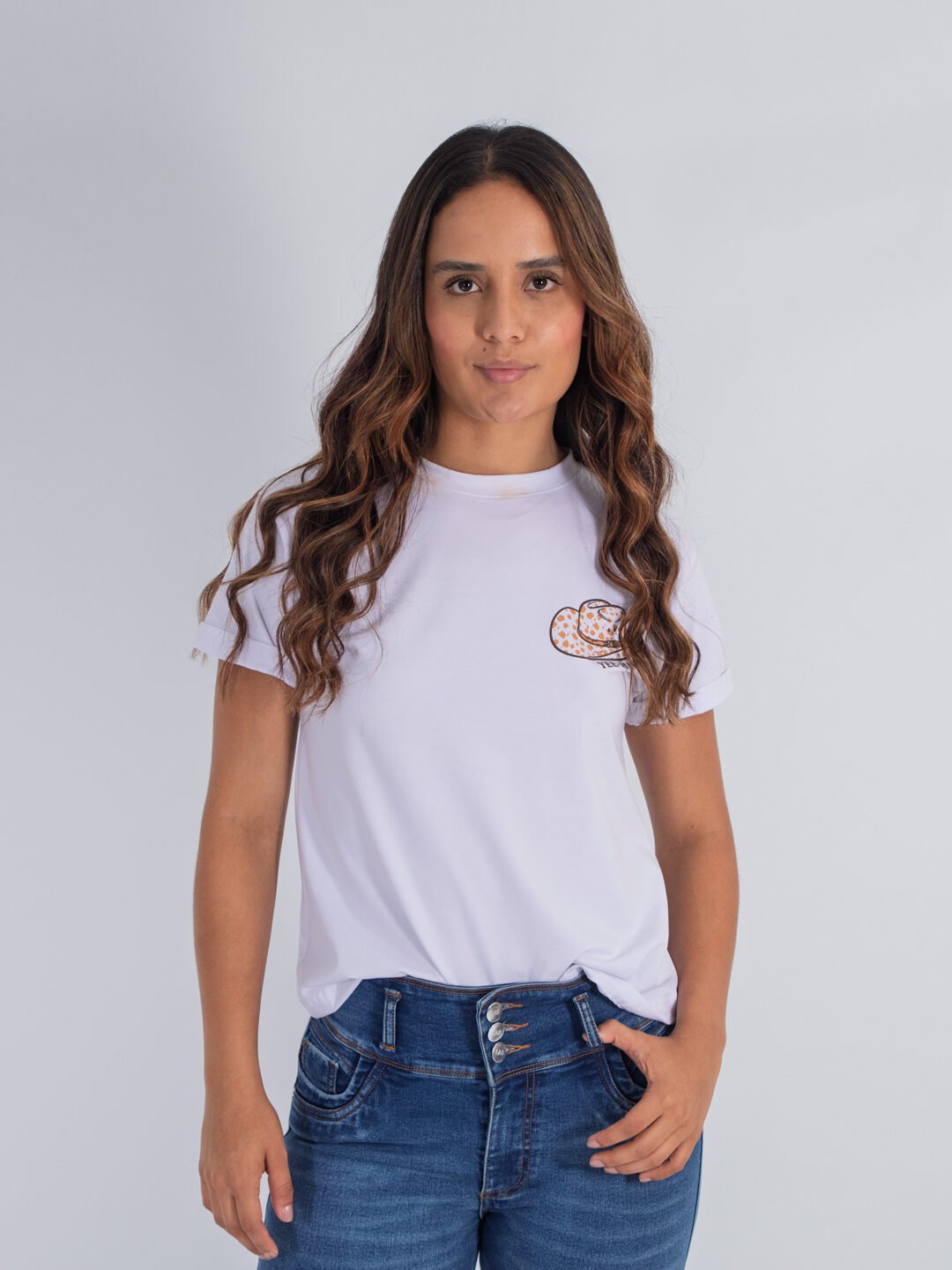 Camiseta Blanca Lar Dama