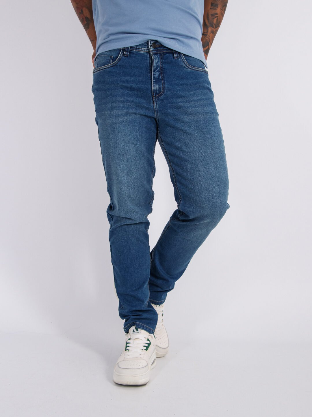 Jean Medium Lar Hombre Medio