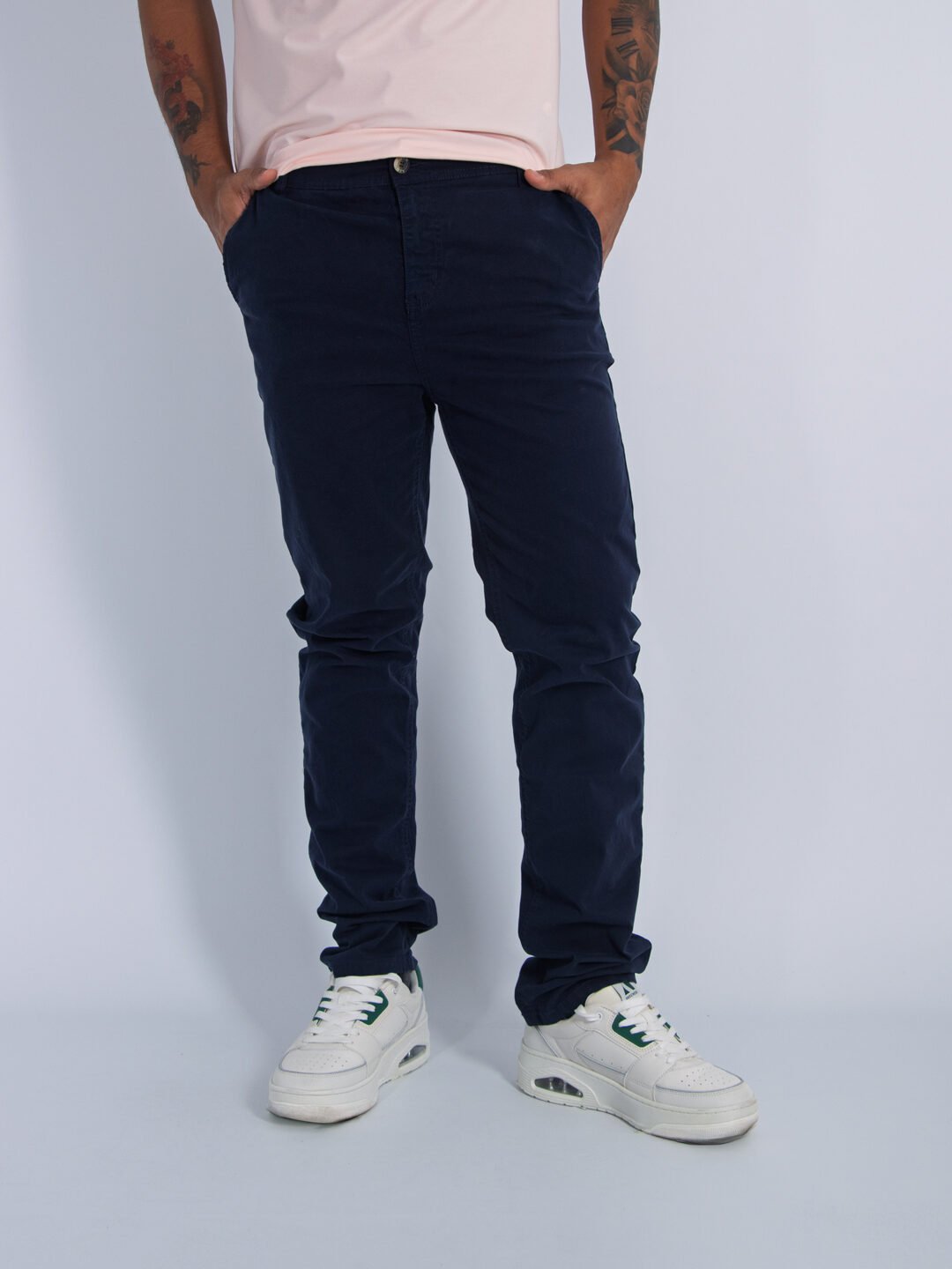 Dril Azul Hombre Lar Medium