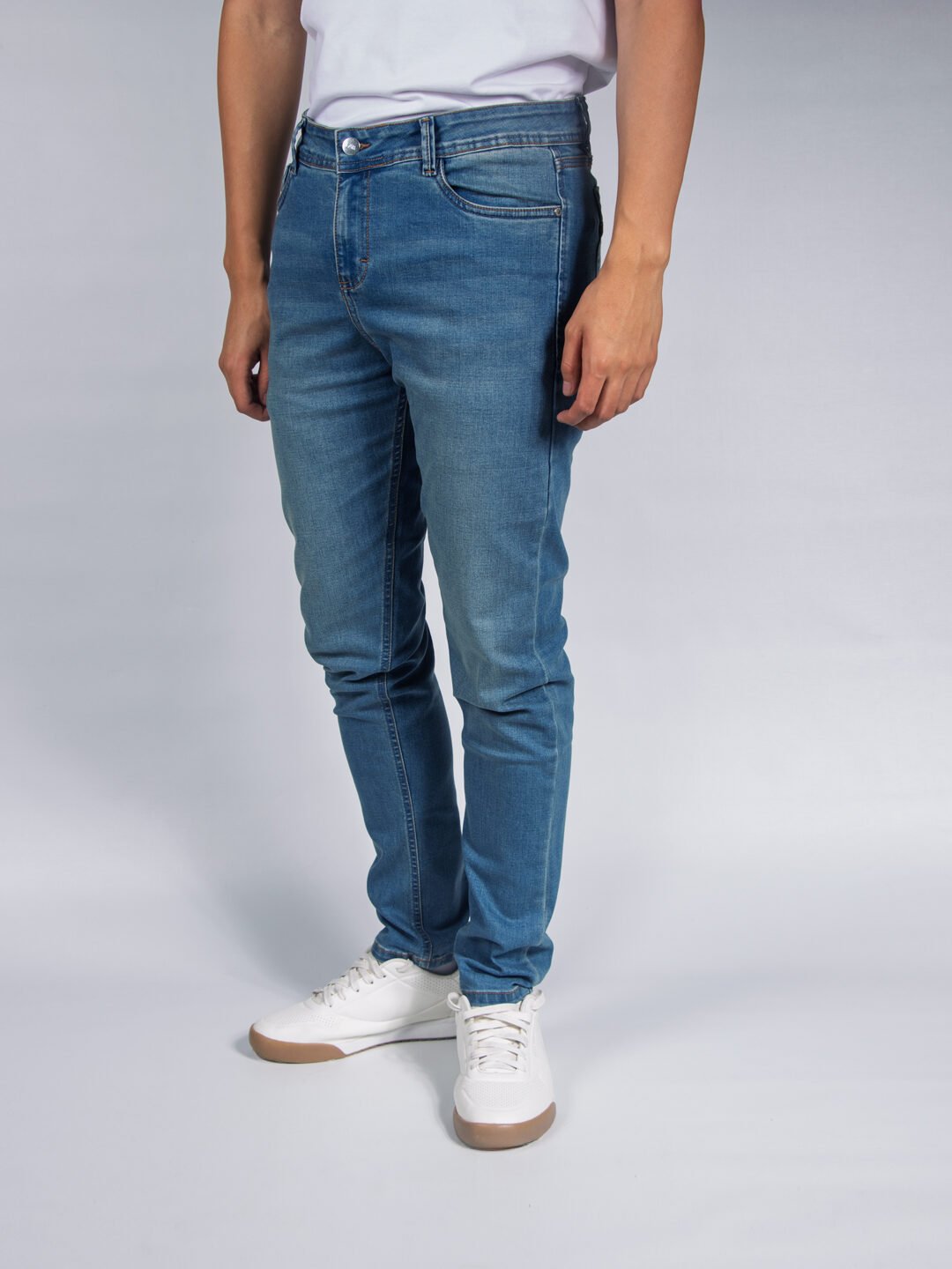 Jean Slim Hombre Lar Claro