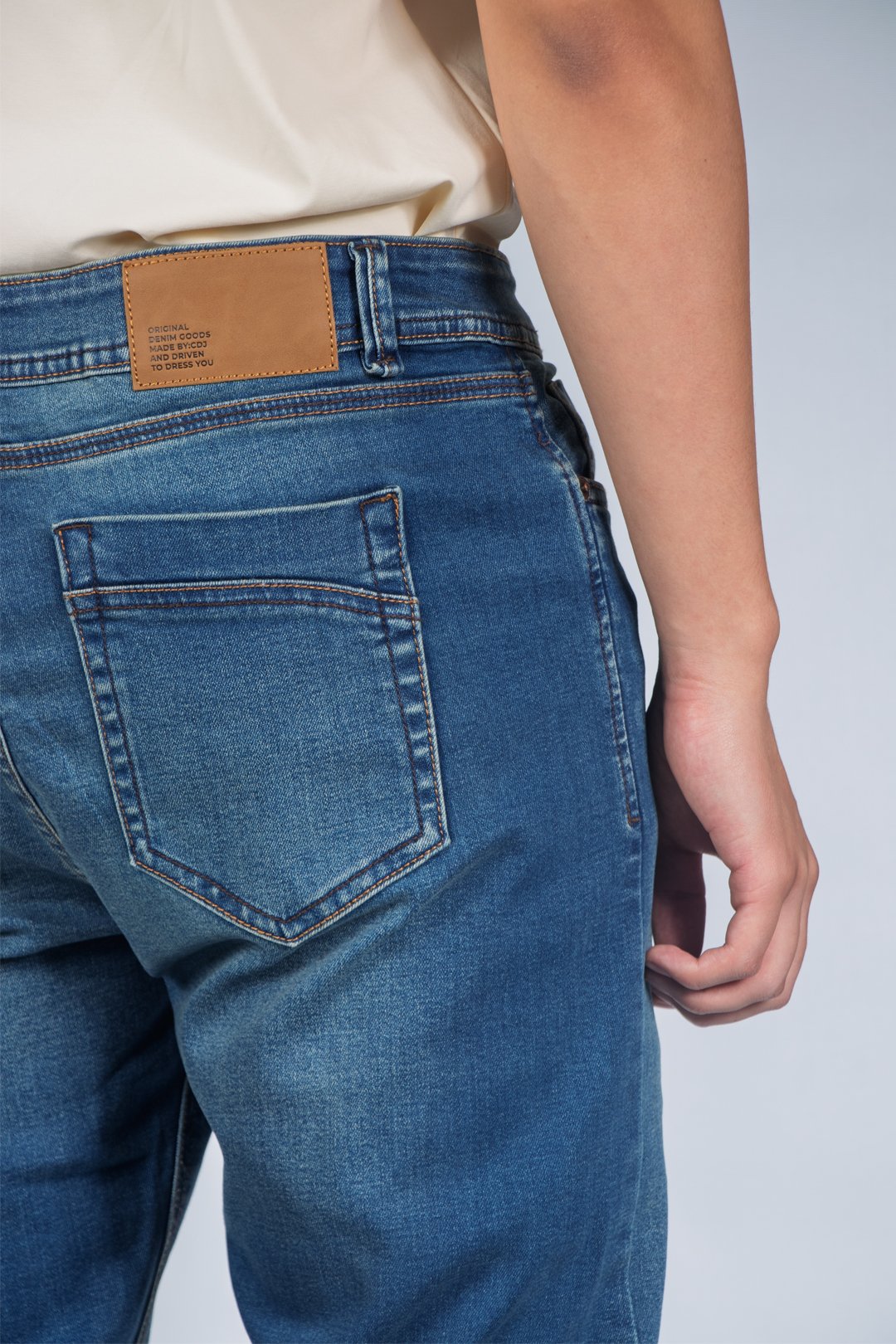 Jean Slim Hombre Lar Medio - Imagen 3